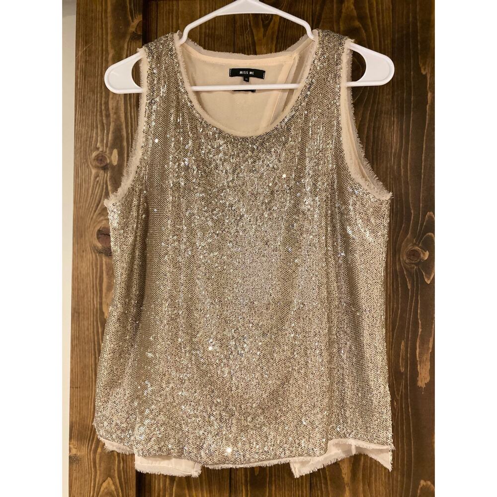 Miss Me Sequin Tank